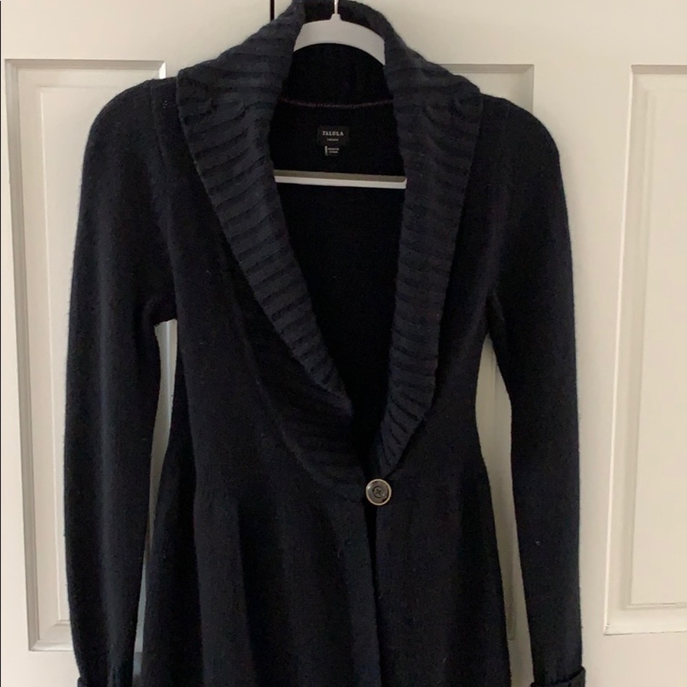 Aritzia TALULA wrap wool cardigan - Picture 1 of 4